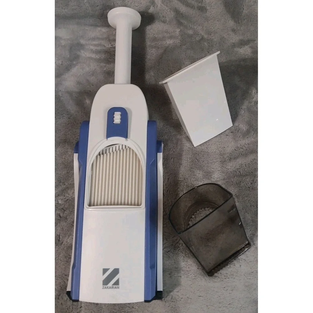 Zakarian by Dash Safe Slice Mandoline Slicer Slice Dice Julienne Matchstick READ